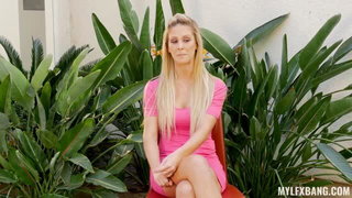 Cherie DeVille blonde MILF outdoors naked sex video