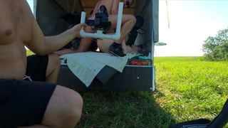 Eva Barbie outdoor anal porn video