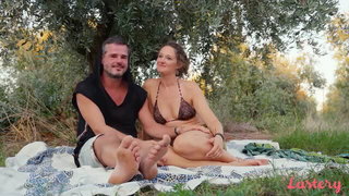 Annika pregnant outdoor picnic sex erotic porn