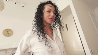 Kitana Morgan in white shirt erotic porn