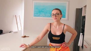 Lily Cute rough anal kitchen xxx porn clip