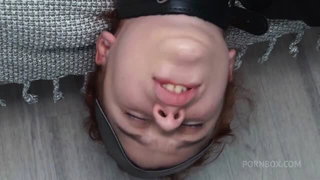 Red Louboutin upside down gagged full porn scene