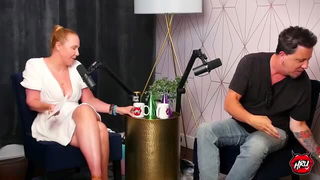 Redhead interviews tattooed man uncensored